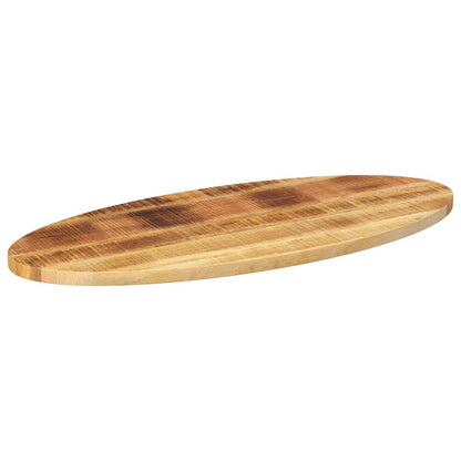Tafelblad ovaal 110x40x3,8 cm massief mangohout