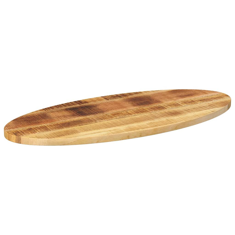 Tafelblad ovaal 110x40x3,8 cm massief mangohout
