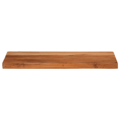 Tafelblad Rechthoekig 60X20X2,5 Cm Massief Acaciahout Acaciahout (Naturel) 25 mm 60 x 20 cm