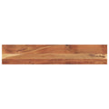 Tabletop rectangular 160x20x2.5 cm solid acacia wood