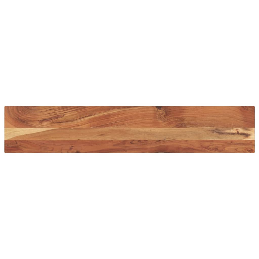 Tafelblad Rechthoekig 160X20X2,5 Cm Massief Acaciahout Acaciahout (Naturel) 25 mm 160 x 20 cm