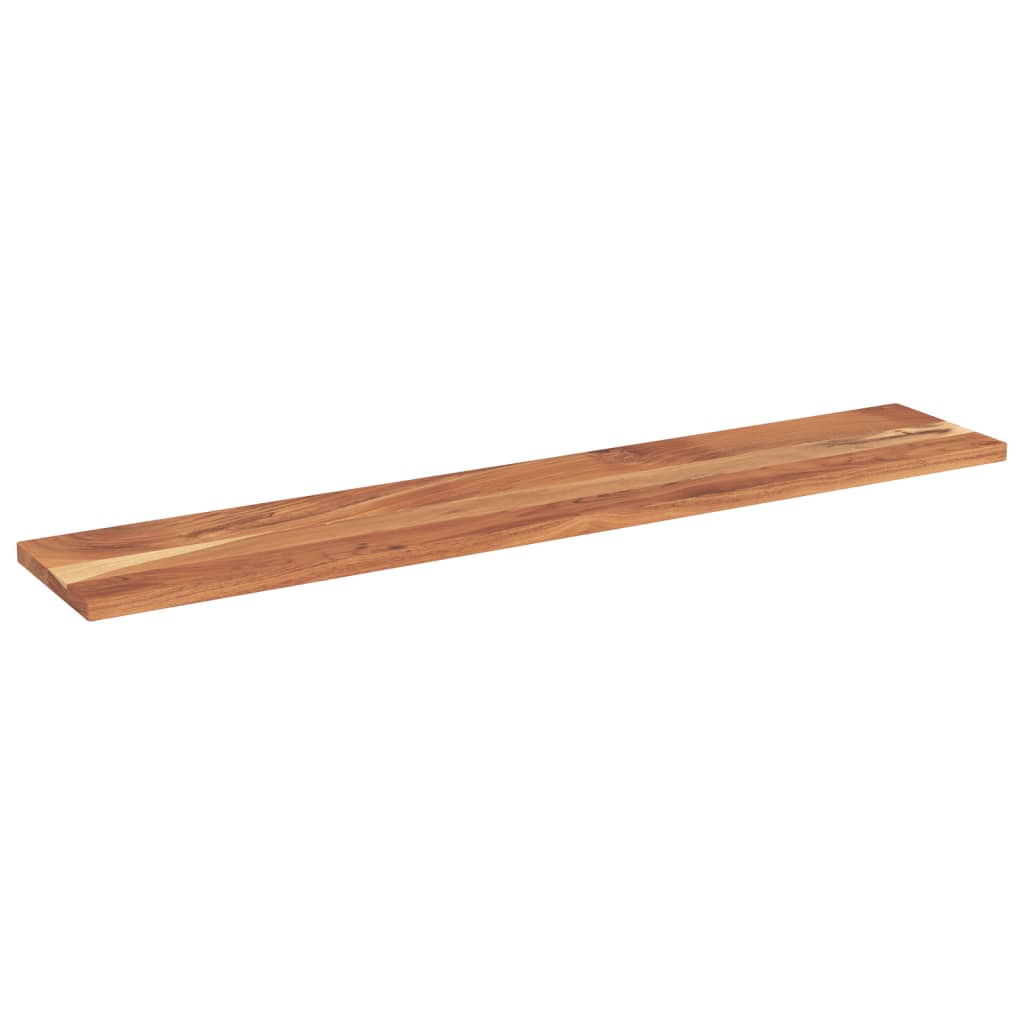 Tafelblad rechthoekig 140x40x2,5 cm massief acaciahout