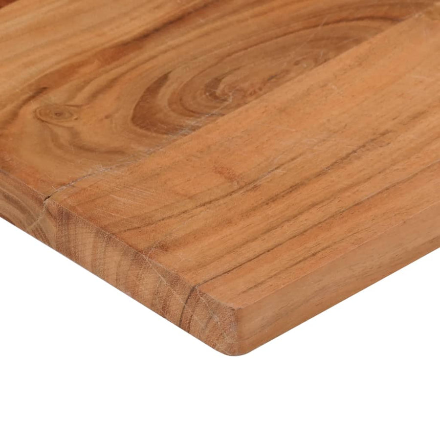 Tafelblad rechthoekig 140x40x2,5 cm massief acaciahout
