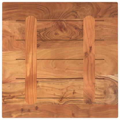 Tafelblad Vierkant 50X50X2,5 Cm Massief Acaciahout Acaciahout (Naturel) 25 mm 50 x 50 cm