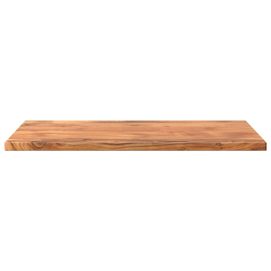Tafelblad Rechthoekig 80X50X2,5 Cm Bruin 80 x 50 x 2.5 cm Massief acaciahout