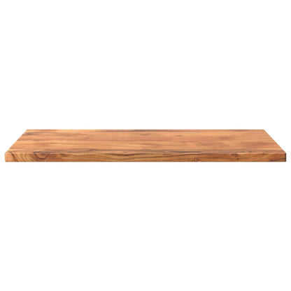 Tafelblad rechthoekig 90x50x2,5 cm massief acaciahout
