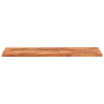Tafelblad Rechthoekig 140X50X2,5 Cm Massief Acaciahout Acaciahout (Naturel) 25 mm
