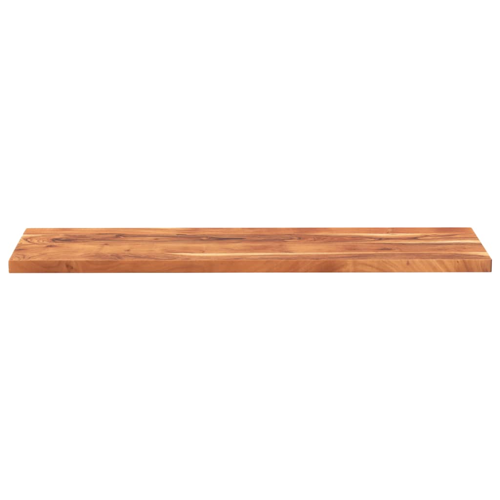 Tafelblad Rechthoekig 160X50X2,5 Cm Massief Acaciahout Acaciahout (Naturel) 25 mm