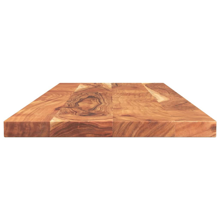 Tafelblad Rechthoekig 160X50X2,5 Cm Massief Acaciahout Acaciahout (Naturel) 25 mm