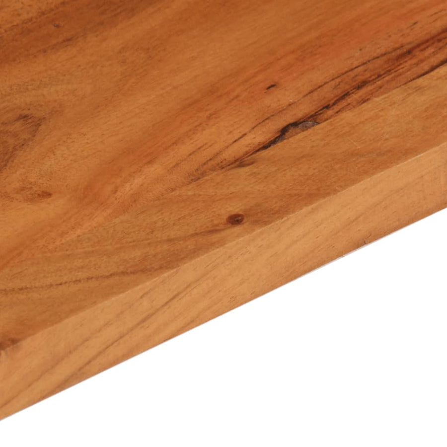Tafelblad Rechthoekig 70X60X2,5 Cm Bruin 70 x 60 x 2.5 cm Massief acaciahout