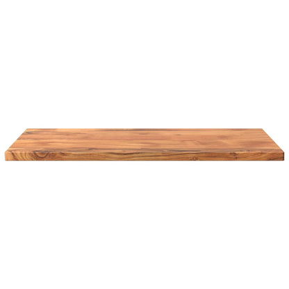 Tafelblad Rechthoekig 80X70X2,5 Cm Massief Acaciahout Acaciahout (Naturel) 25 mm 80 x 70 cm
