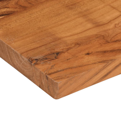 Tafelblad Rechthoekig 110X80X2,5 Cm Massief Acaciahout Acaciahout (Naturel) 25 mm