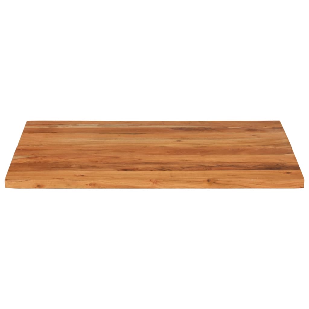 Tafelblad Vierkant 90X90X2,5 Cm Massief Acaciahout Acaciahout (Naturel) 25 mm