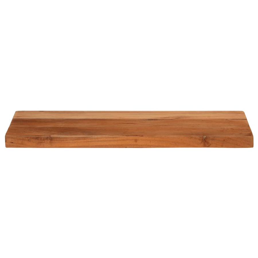 Tafelblad Rechthoekig 40X20X3,8 Cm Bruin 40 x 20 x 3.8 cm Massief acaciahout
