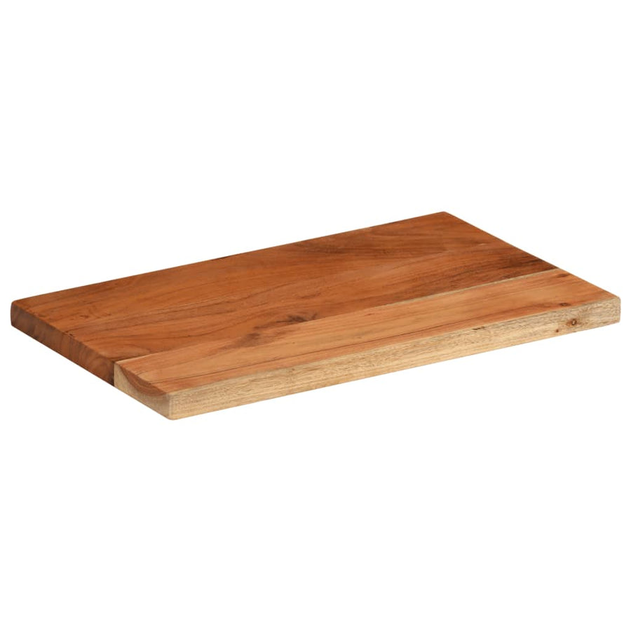 Tafelblad Rechthoekig 60X20X3,8 Cm Massief Acaciahout Acaciahout (Naturel) 38 mm 60 x 20 cm