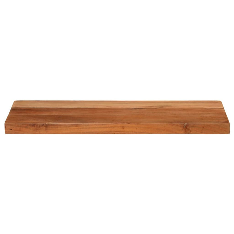 Tafelblad Rechthoekig 60X20X3,8 Cm Massief Acaciahout Acaciahout (Naturel) 38 mm 60 x 20 cm