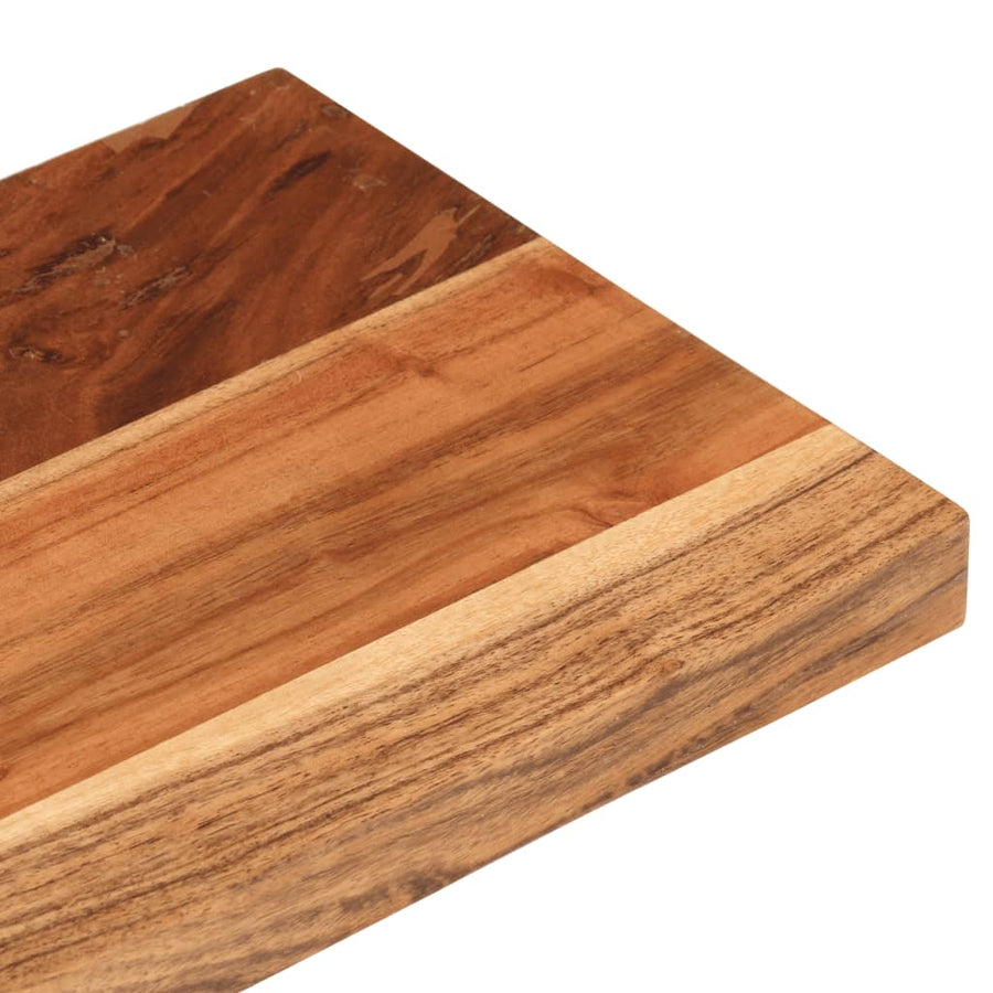 Tafelblad Rechthoekig 60X20X3,8 Cm Massief Acaciahout Acaciahout (Naturel) 38 mm 60 x 20 cm