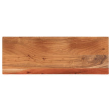 Tafelblad Rechthoekig 80X20X3,8 Cm Massief Acaciahout Acaciahout (Naturel) 38 mm 80 x 20 cm