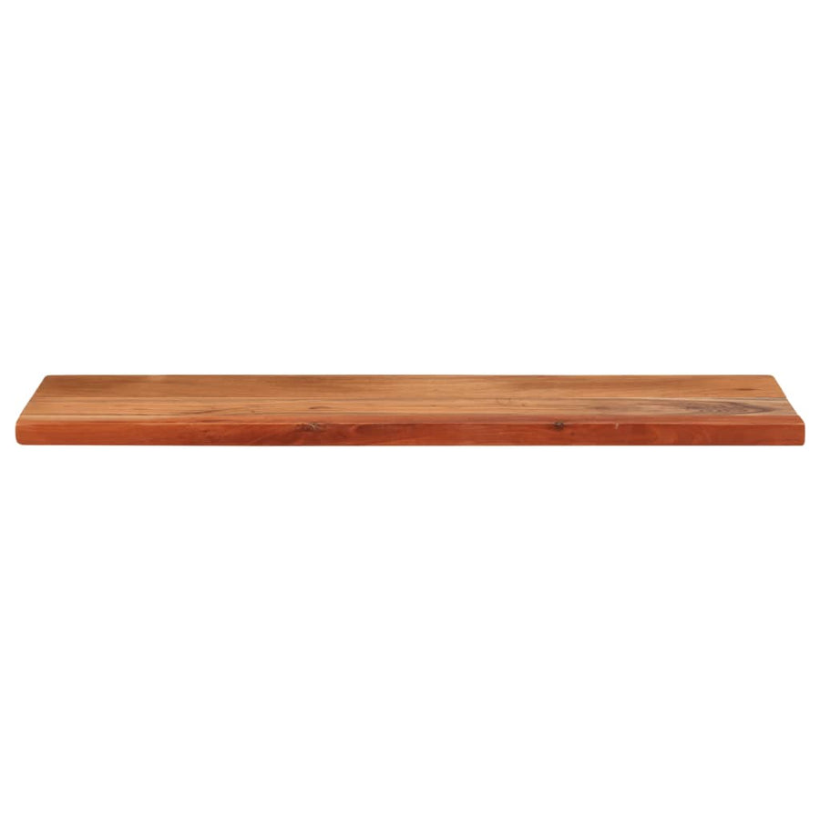 Tafelblad Rechthoekig 90X20X3,8 Cm Massief Acaciahout Acaciahout (Naturel) 38 mm