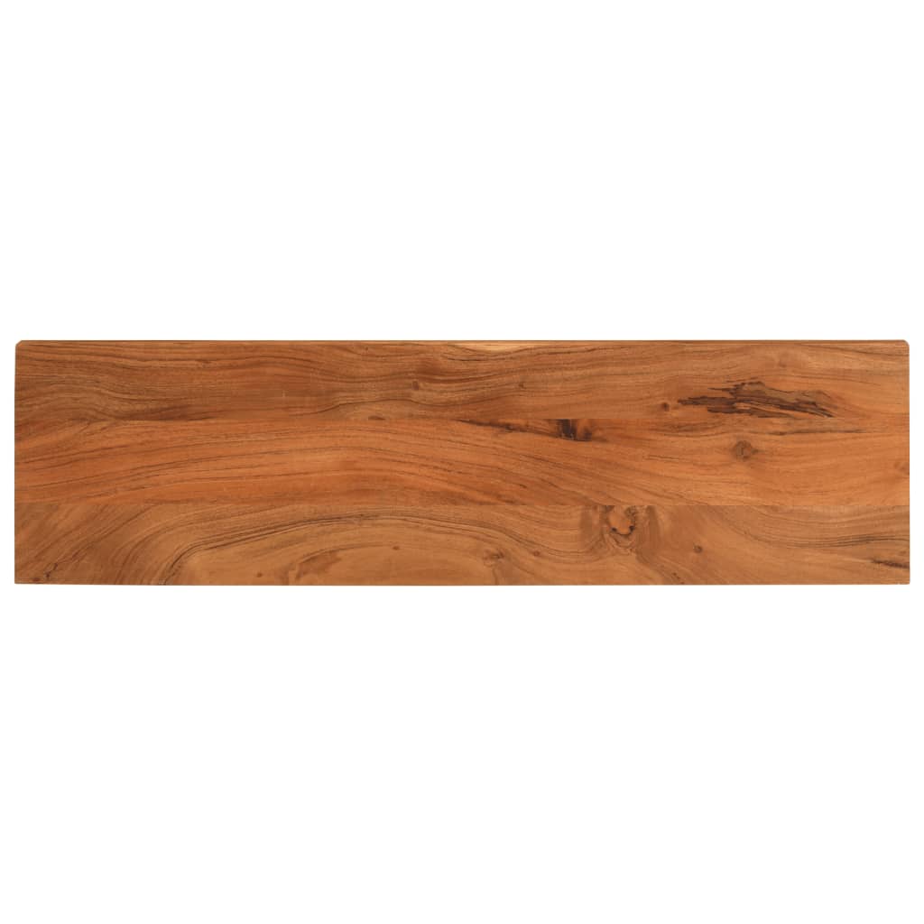 Tafelblad Rechthoekig 110X20X3,8 Cm Massief Acaciahout Acaciahout (Naturel) 38 mm