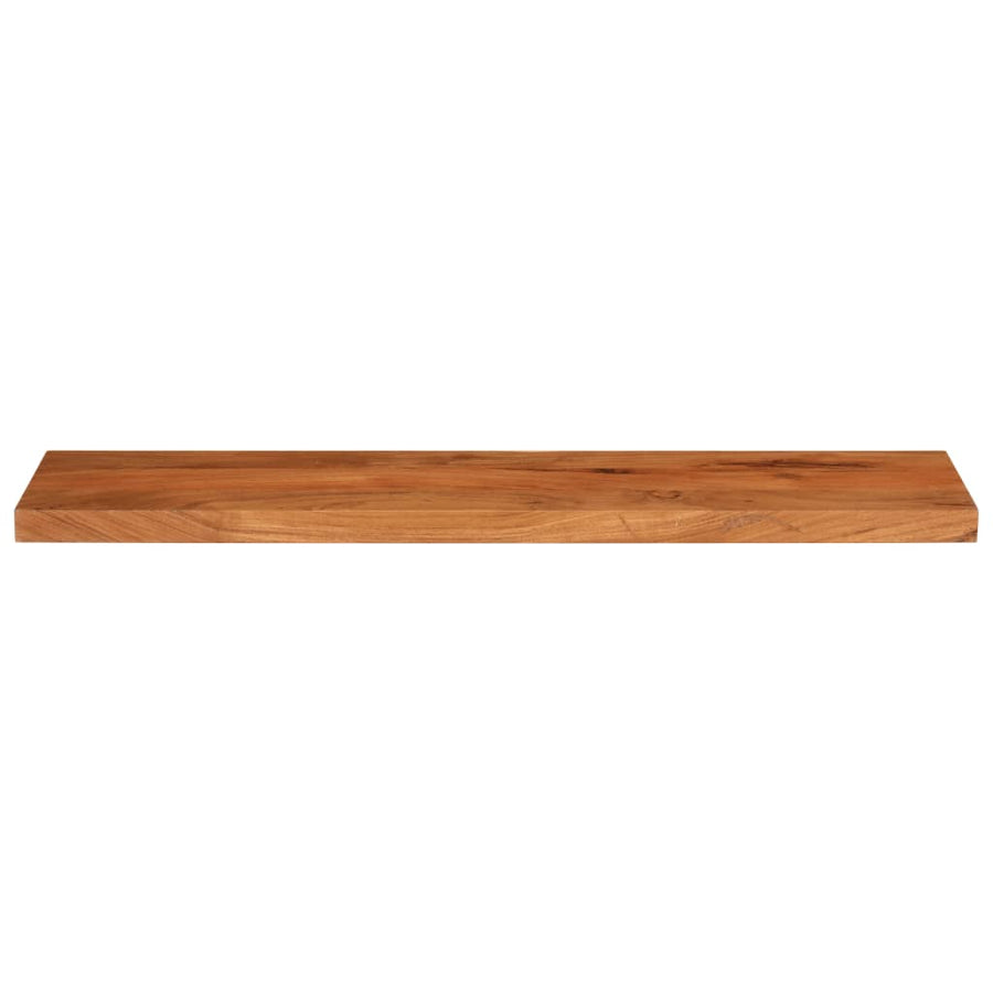 Tafelblad Rechthoekig 110X20X3,8 Cm Massief Acaciahout Acaciahout (Naturel) 38 mm
