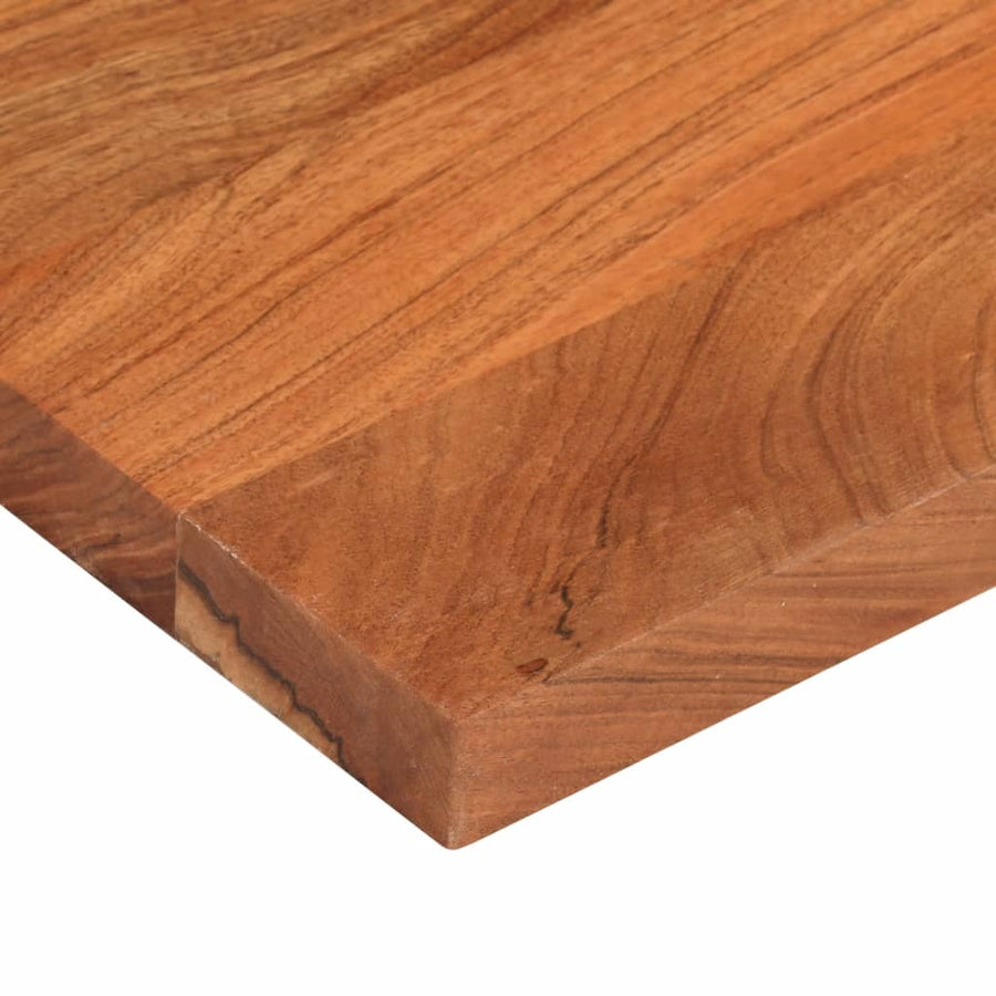Tafelblad Rechthoekig 110X20X3,8 Cm Massief Acaciahout Acaciahout (Naturel) 38 mm