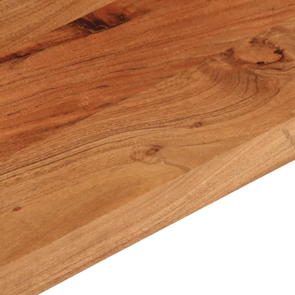 Tafelblad Rechthoekig 120X20X3,8 Cm Massief Acaciahout Acaciahout (Naturel) 38 mm