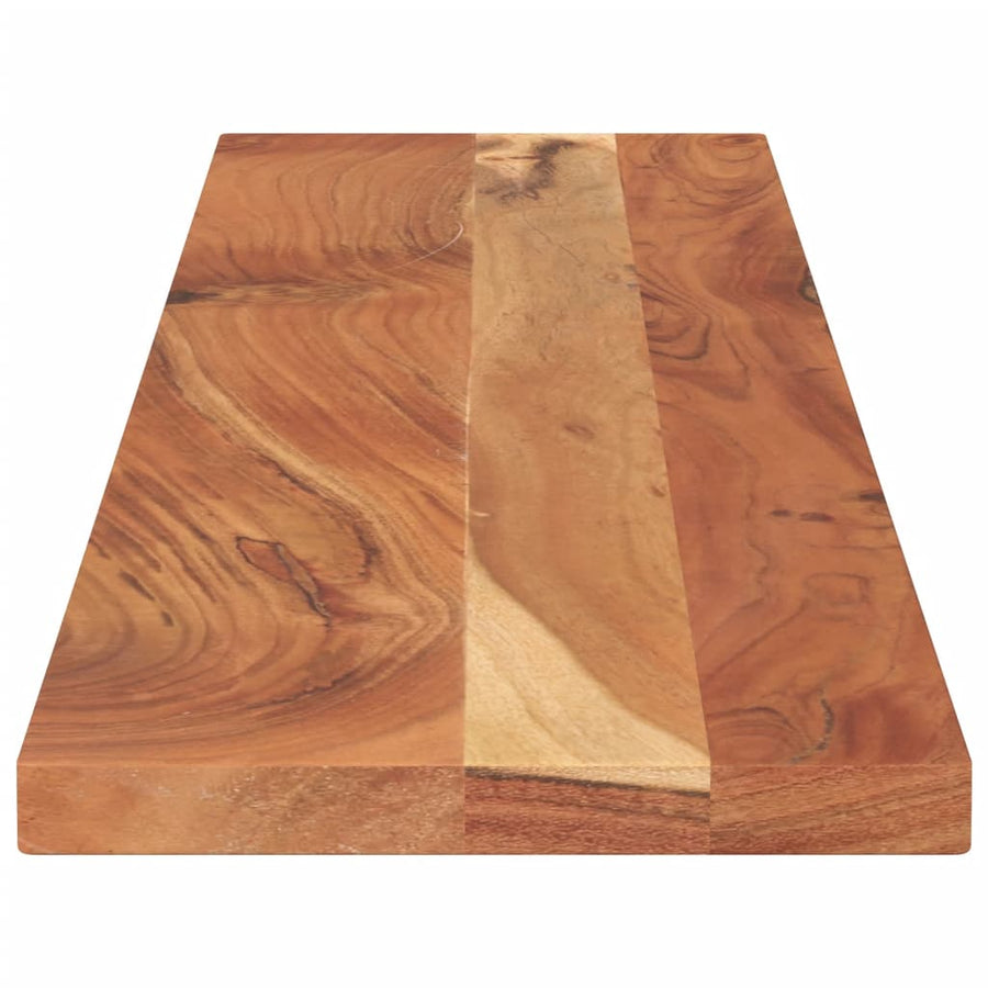 Tafelblad Rechthoekig 160X20X3,8 Cm Massief Acaciahout Acaciahout (Naturel) 38 mm 160 x 20 cm