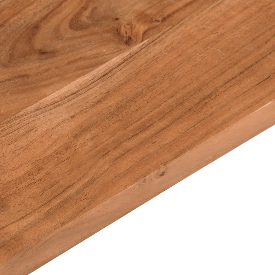 Tafelblad Rechthoekig 160X20X3,8 Cm Massief Acaciahout Acaciahout (Naturel) 38 mm 160 x 20 cm