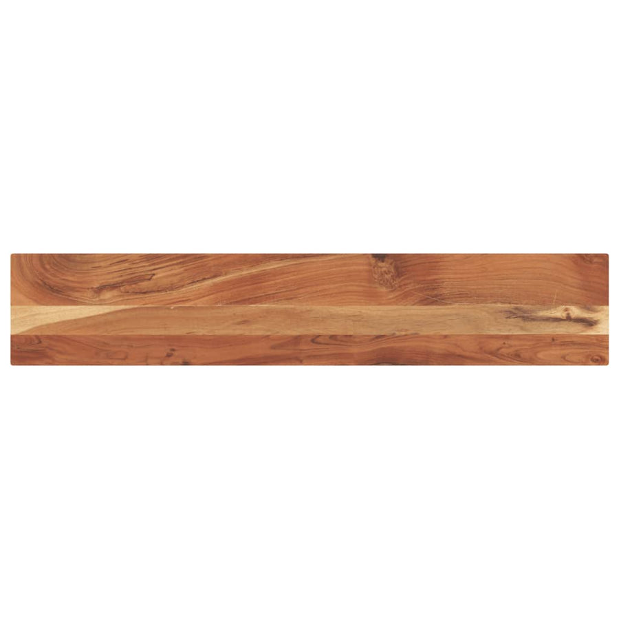 Tafelblad rechthoekig 180x20x3,8 cm massief acaciahout