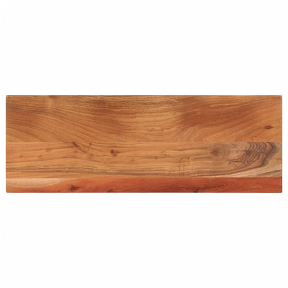 Tafelblad Rechthoekig 70X30X3,8 Cm Massief Acaciahout Acaciahout (Naturel) 38 mm 70 x 30 cm