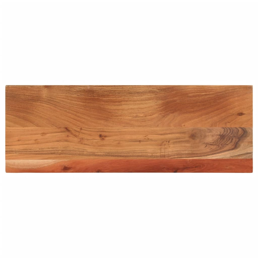 Tafelblad Rechthoekig 70X30X3,8 Cm Massief Acaciahout Acaciahout (Naturel) 38 mm 70 x 30 cm