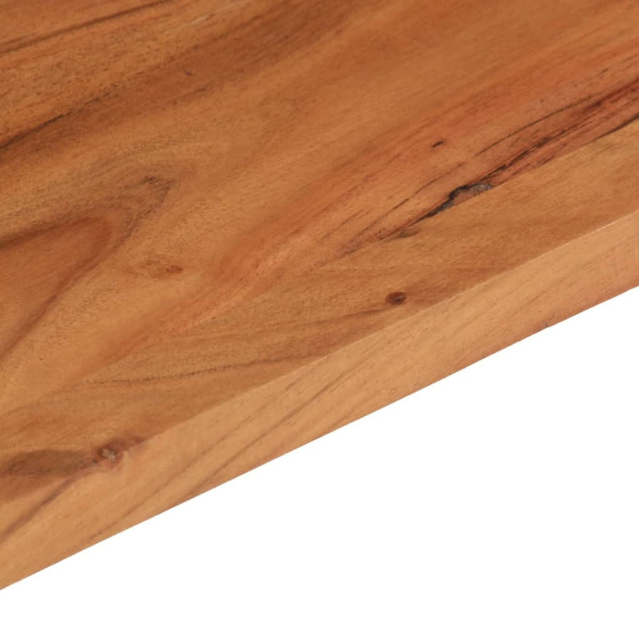 Tafelblad Rechthoekig 70X30X3,8 Cm Massief Acaciahout Acaciahout (Naturel) 38 mm 70 x 30 cm