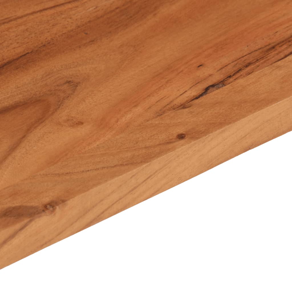 Tafelblad Rechthoekig 90X30X3,8 Cm Massief Acaciahout Acaciahout (Naturel) 38 mm 90 x 30 cm