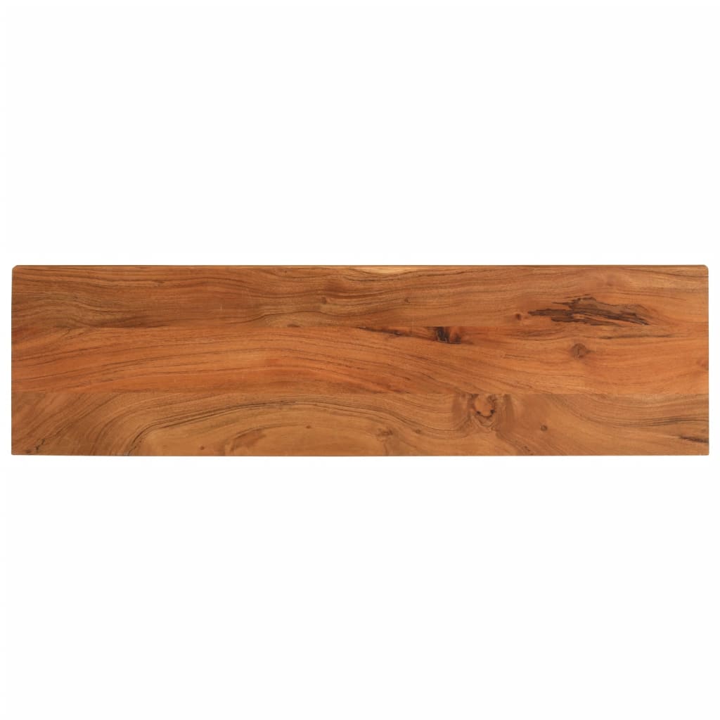 Tafelblad Rechthoekig 120X30X3,8 Cm Massief Acaciahout Acaciahout (Naturel) 38 mm 120 x 30 cm