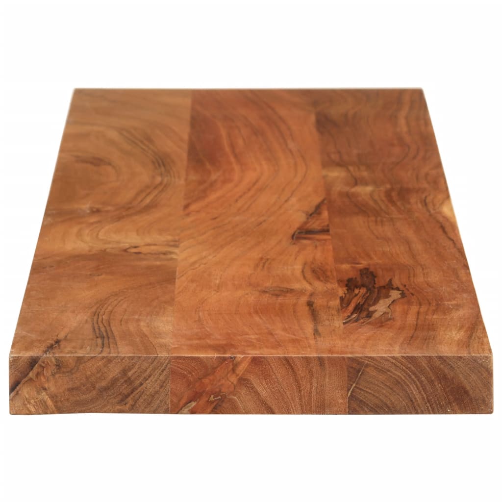 Tafelblad Rechthoekig 120X30X3,8 Cm Massief Acaciahout Acaciahout (Naturel) 38 mm 120 x 30 cm