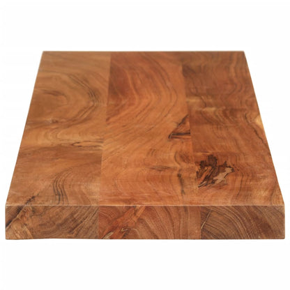 Tafelblad Rechthoekig 120X30X3,8 Cm Massief Acaciahout Acaciahout (Naturel) 38 mm 120 x 30 cm