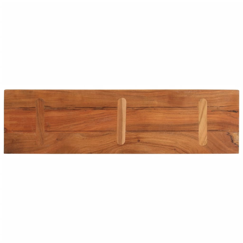 Tafelblad Rechthoekig 120X30X3,8 Cm Massief Acaciahout Acaciahout (Naturel) 38 mm 120 x 30 cm