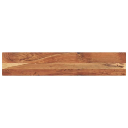 Tafelblad Rechthoekig 140X30X3,8 Cm Massief Acaciahout Acaciahout (Naturel) 38 mm 140 x 30 cm