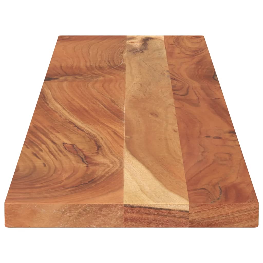 Tafelblad Rechthoekig 140X30X3,8 Cm Massief Acaciahout Acaciahout (Naturel) 38 mm 140 x 30 cm