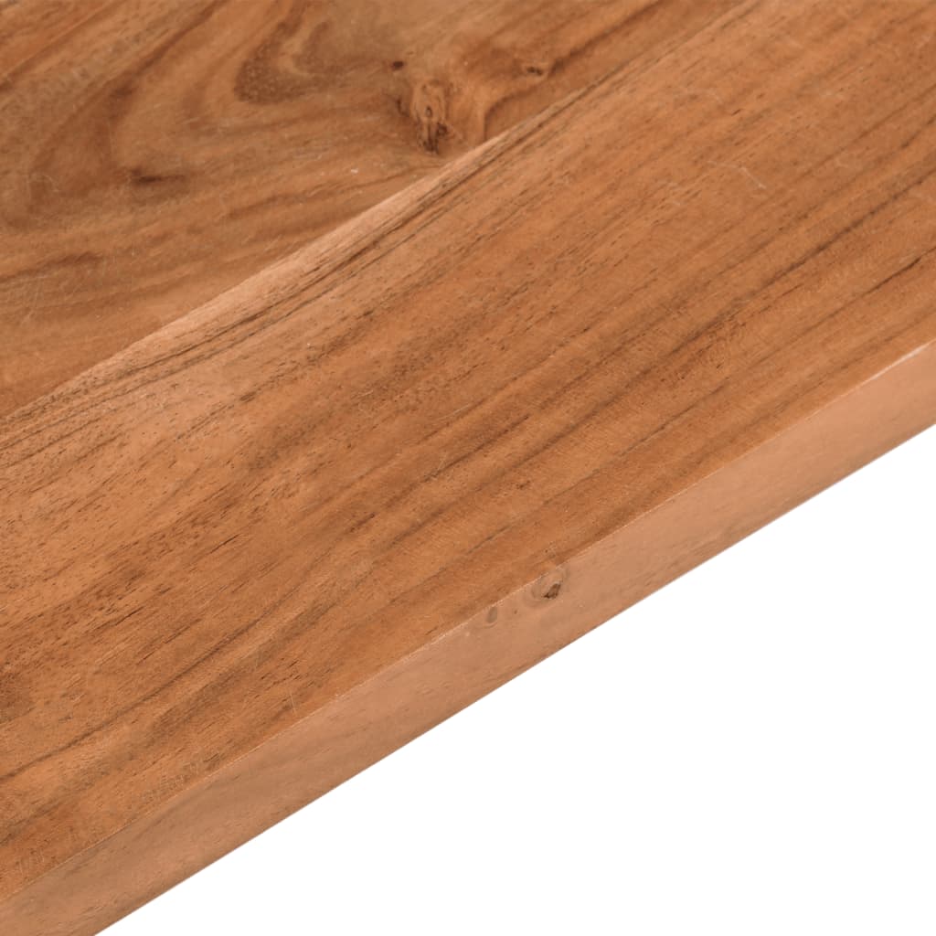 Tafelblad Rechthoekig 140X30X3,8 Cm Massief Acaciahout Acaciahout (Naturel) 38 mm 140 x 30 cm