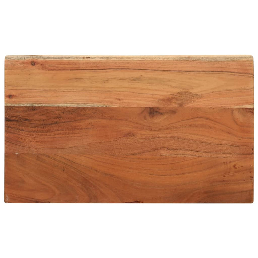 Tafelblad Rechthoekig 50X40X3,8 Cm Massief Acaciahout Acaciahout (Naturel) 38 mm 50 x 40 cm