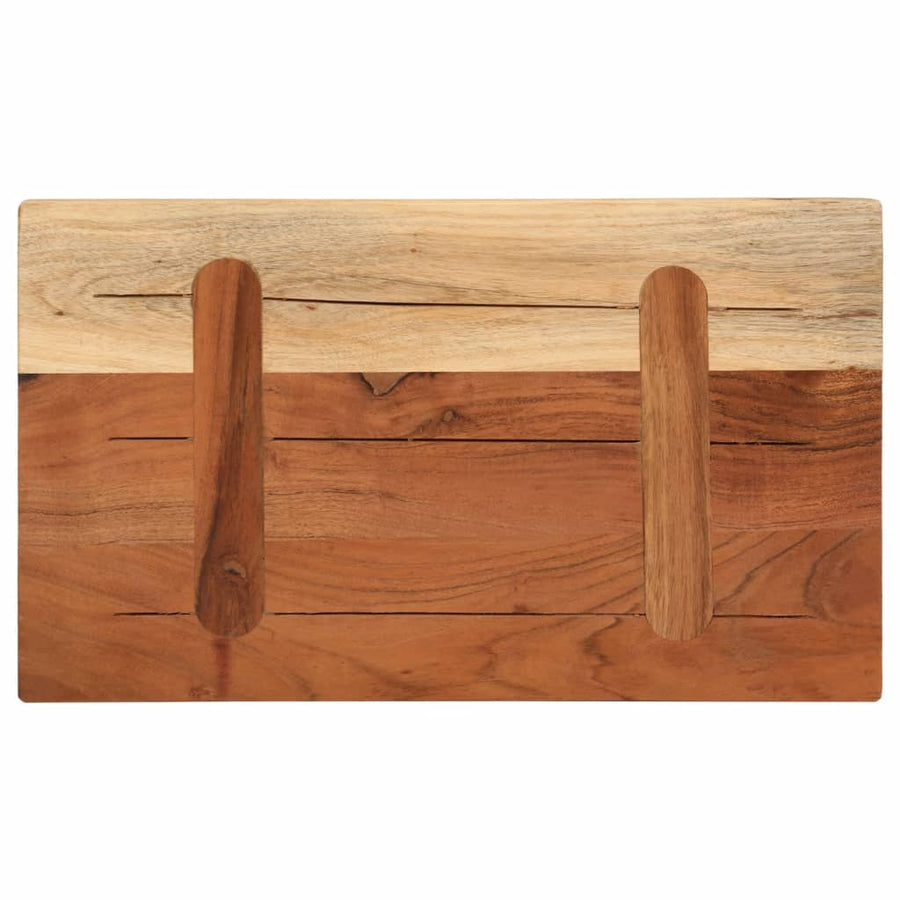 Tafelblad Rechthoekig 50X40X3,8 Cm Massief Acaciahout Acaciahout (Naturel) 38 mm 50 x 40 cm