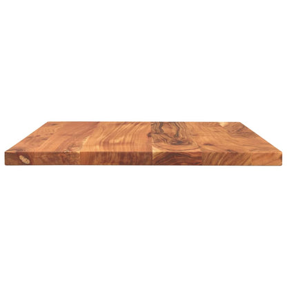 Tafelblad Rechthoekig 60X50X3,8 Cm Bruin 60 x 50 x 3.8 cm Massief acaciahout