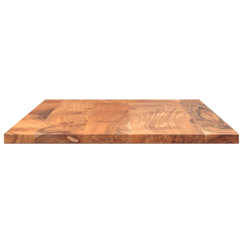 Tafelblad Rechthoekig 90X50X3,8 Cm Bruin 90 x 50 x 3.8 cm Massief acaciahout