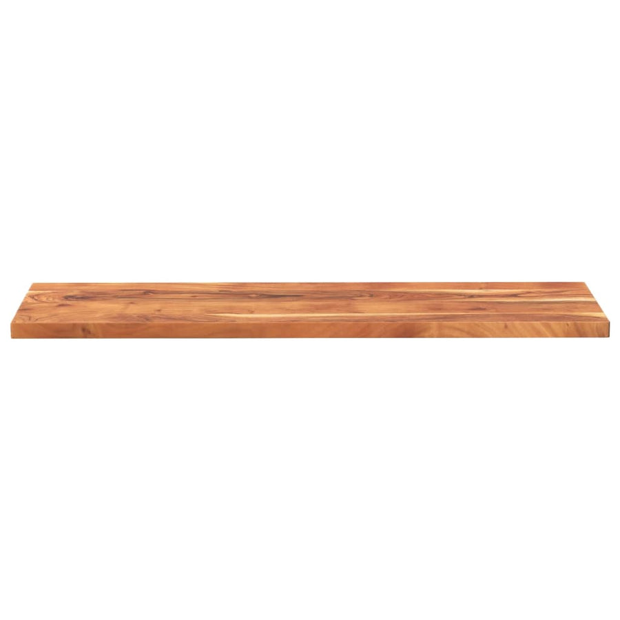 Tafelblad Rechthoekig 140X50X3,8 Cm Bruin 140 x 50 x 3.8 cm Massief acaciahout