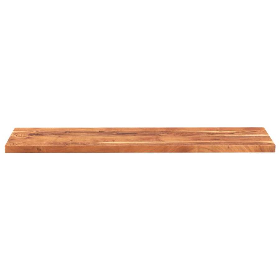 Tafelblad Rechthoekig 160X50X3,8 Cm Massief Acaciahout Grijs Sonoma