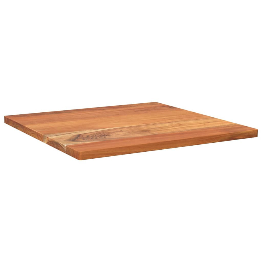 Tafelblad Vierkant 60X60X3,8 Cm Bruin 60 x 60 x 3.8 cm Massief acaciahout