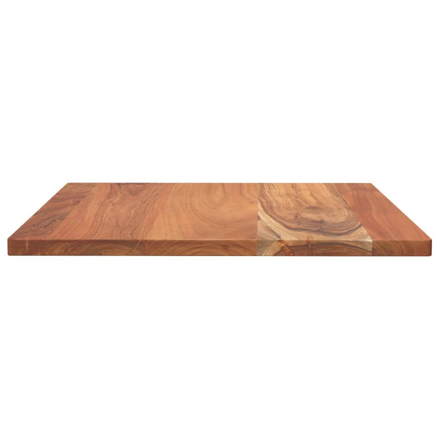 Tafelblad Vierkant 60X60X3,8 Cm Bruin 60 x 60 x 3.8 cm Massief acaciahout