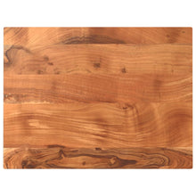 Tafelblad Rechthoekig 80X60X3,8 Cm Bruin 80 x 60 x 3.8 cm Massief acaciahout